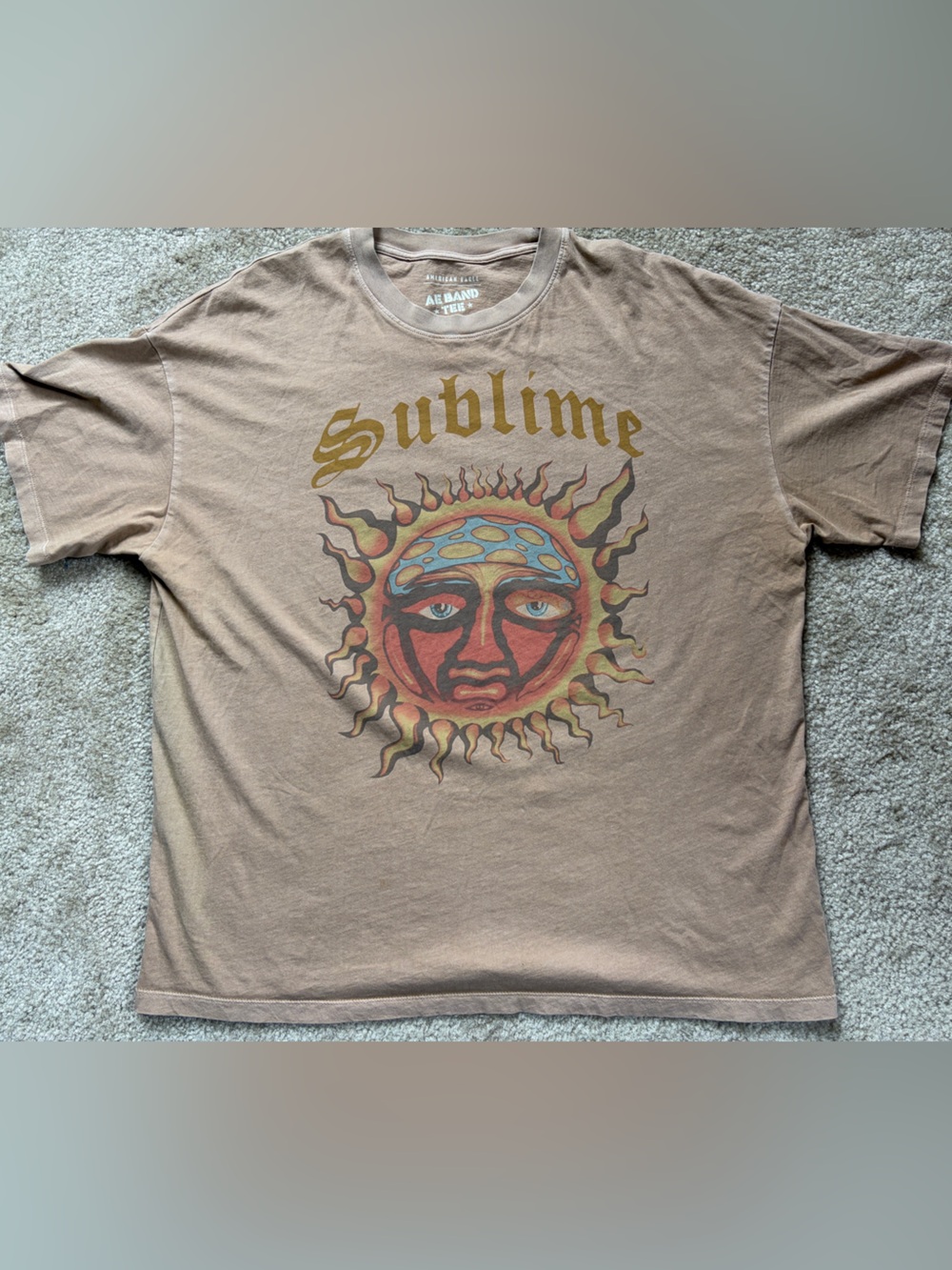 American Eagle AE Band Tee Oversized Sublime Shirt